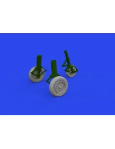 J-35 Draken wheels Type 1 1/48 HASEGAWA, 1/48 - Eduard Accessories ... 2