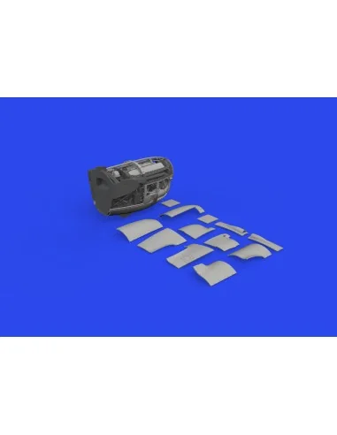 [NO_DESC] P-38J left engine PRINT 1/48 TAMIYA, 1/48 - Eduard Access...