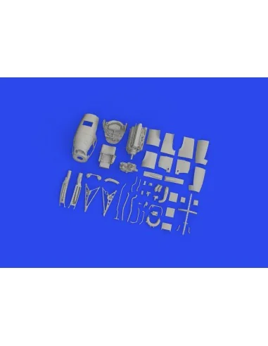 P-38J left engine PRINT 1/48 TAMIYA, 1/48 - Eduard Accessories 648936