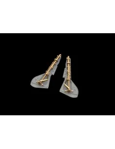 Fw 190A-7 undercarriage legs BRONZE, 1/48 - Eduard Accessories 648942