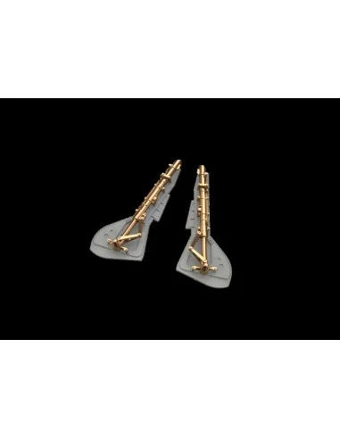 [NO_DESC] Fw 190A-7 undercarriage legs BRONZE, 1/48 - Eduard Access...