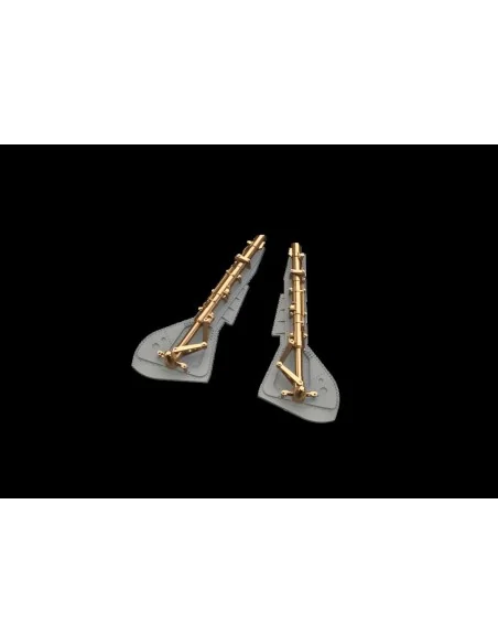Fw 190A-7 undercarriage legs BRONZE, 1/48 - Eduard Accessories 648942