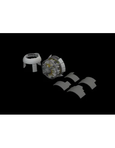 FM-1 engine PRINT, 1/48 - Eduard Accessories 648947