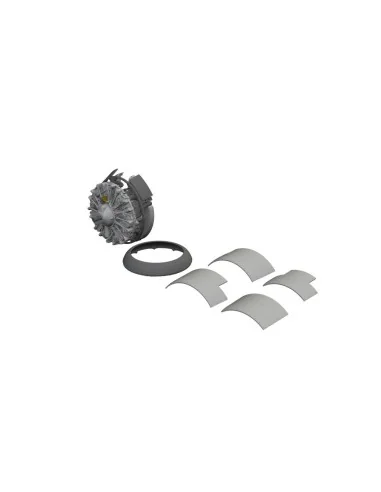 FM-2 engine PRINT, 1/48 - Eduard Accessories 648960