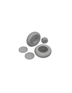 P-47D wheels cross tread, 1/48 - Eduard Accessories 648962