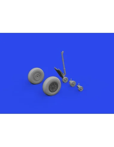 TBF/TBM wheels w/smooth tire 1/48 ACADEMY, 1/48 - Eduard Accessorie...