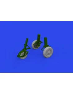J-35 Draken wheels Type 2 1/48 HASEGAWA, 1/48 - Eduard Accessories ...