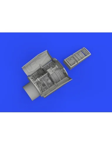 F-16C wheel bays early PRINT 1/48 KINETIC, 1/48 - Eduard Accessorie...