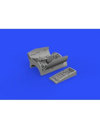 F-16C wheel bays early PRINT 1/48 KINETIC, 1/48 - Eduard Accessorie...