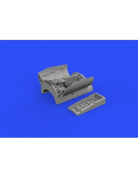 F-16C wheel bays early PRINT 1/48 KINETIC, 1/48 - Eduard Accessorie...
