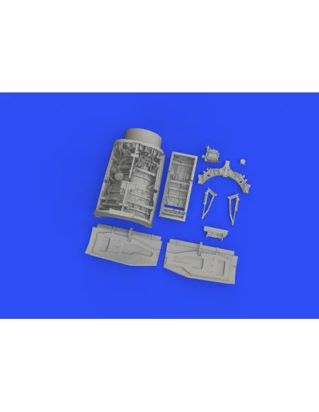 F-16C wheel bays early PRINT 1/48 KINETIC, 1/48 - Eduard Accessorie...