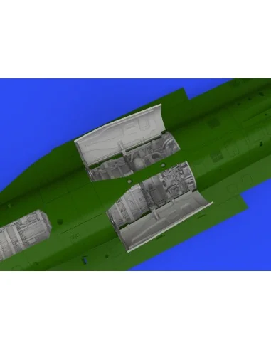 F-16C wheel bays early PRINT 1/48 KINETIC, 1/48 - Eduard Accessorie...