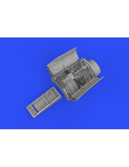 F-16C wheel bays early PRINT 1/48 KINETIC, 1/48 - Eduard Accessorie...