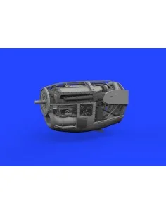 P-38J right engine PRINT 1/48 TAMIYA, 1/48 - Eduard Accessories 648982 2