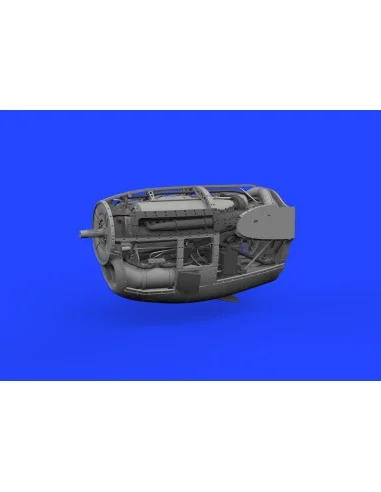 P-38J right engine PRINT 1/48 TAMIYA, 1/48 - Eduard Accessories 648982
