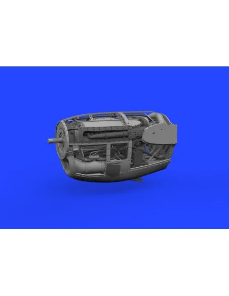 P-38J right engine PRINT 1/48 TAMIYA, 1/48 - Eduard Accessories 648982