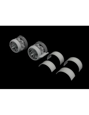 Beaufort Mk.I engines PRINT ICM, 1/48 - Eduard Accessories 648983