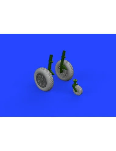 F4U wheels 1/48 MAGIC FACTORY, 1/48 - Eduard Accessories 648985