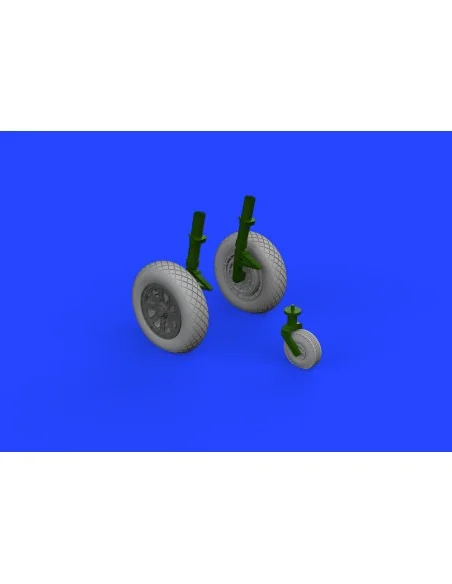 F4U wheels 1/48 MAGIC FACTORY, 1/48 - Eduard Accessories 648985