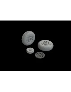 P-51B/C wheels cross tread EDUARD, 1/48 - Eduard Accessories 648988