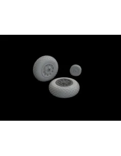 P-51B/C wheels diamond tread 2 EDUARD, 1/48 - Eduard Accessories 64...