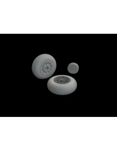 P-51B/C wheels diamond tread 2 EDUARD, 1/48 - Eduard Accessories 64...