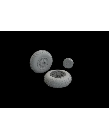 P-51B/C wheels diamond tread 2 EDUARD, 1/48 - Eduard Accessories 64...