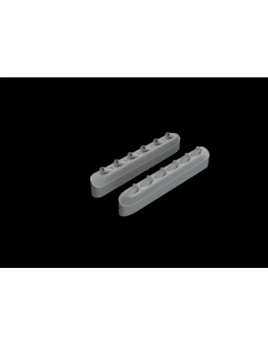 [NO_DESC] P-51B/C exhaust stacks w/fairing EDUARD, 1/48 - Eduard Ac...