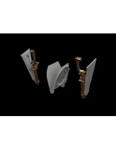 P-51B/C undercarriage legs BRONZE EDUARD, 1/48 - Eduard Accessories...
