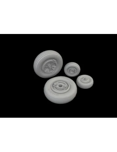 Gannet wheels AIRFIX, 1/48 - Eduard Accessories 648996