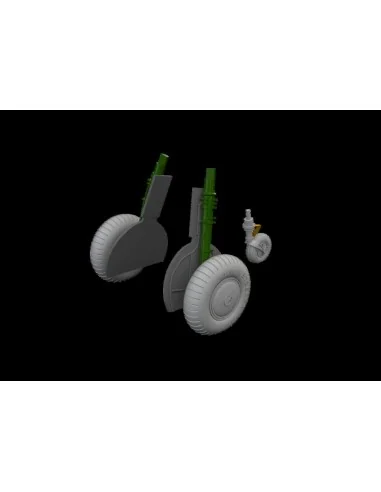 Bf 108 wheels EDUARD, 1/48 - Eduard Accessories 648999