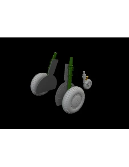 [NO_DESC] Bf 108 wheels EDUARD, 1/48 - Eduard Accessories 648999