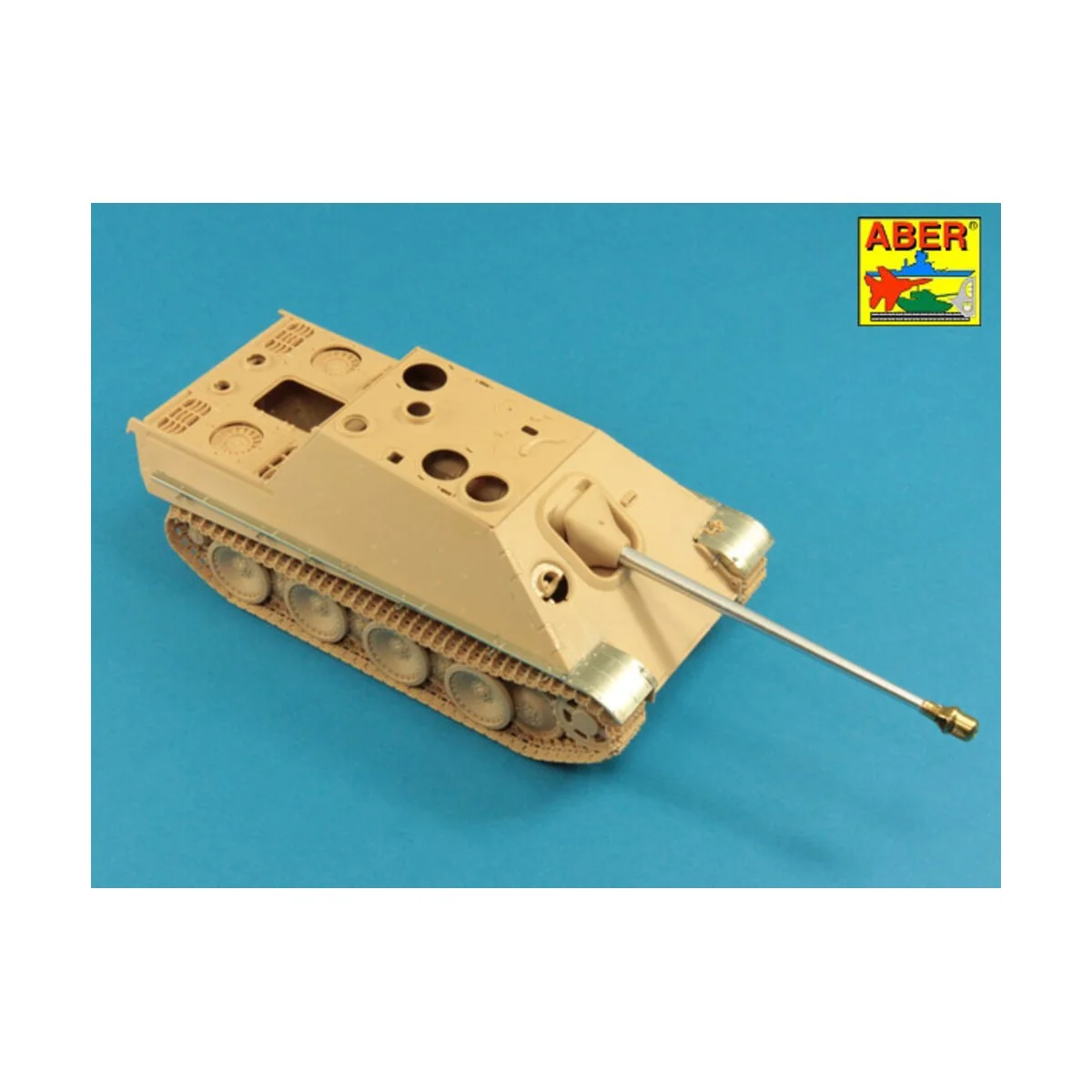 German 8, 8cm One part Pak 43/3 L/71 barrel for Jagdpanther Ausf G1...