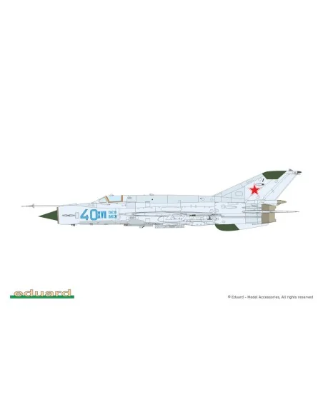 MiG-21bis, 1/72 - Eduard Plastic Kits 70146