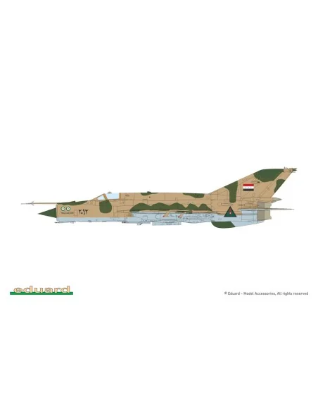 MiG-21bis, 1/72 - Eduard Plastic Kits 70146