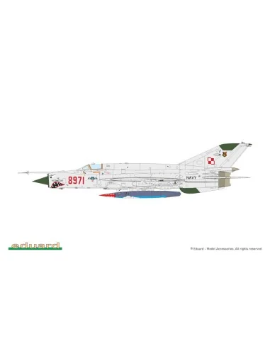 [NO_DESC] MiG-21bis, 1/72 - Eduard Plastic Kits 70146