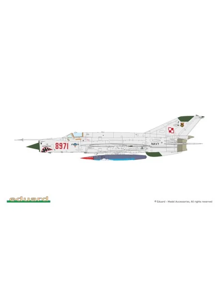 MiG-21bis, 1/72 - Eduard Plastic Kits 70146