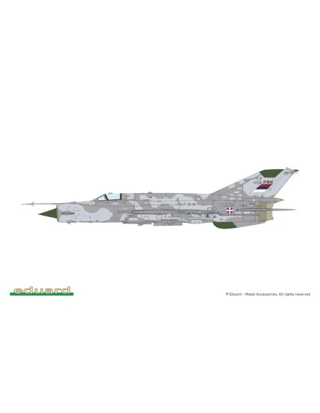 MiG-21bis, 1/72 - Eduard Plastic Kits 70146