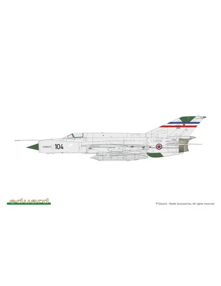 MiG-21R, 1/72 - Eduard Plastic Kits 70147