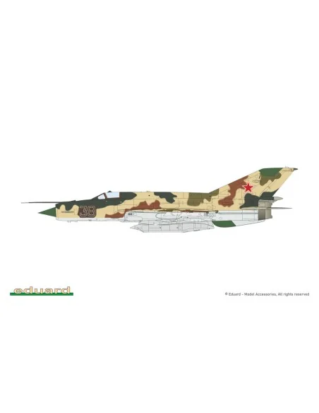 MiG-21R, 1/72 - Eduard Plastic Kits 70147