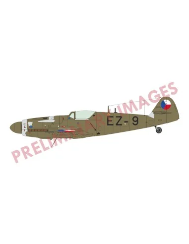 Avia S-199 bubble canopy, 1/72 - Eduard Plastic Kits 70151