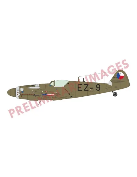 Avia S-199 bubble canopy, 1/72 - Eduard Plastic Kits 70151