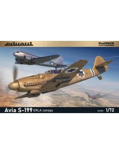 Avia S-199 ERLA canopy Profipack, 1/72 - Eduard Plastic Kits 70152
