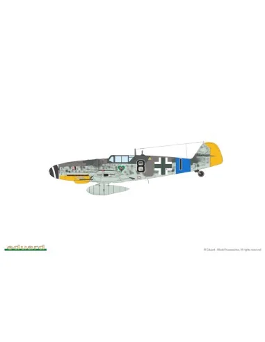 Bf 109G-6, 1/72 - Eduard Plastic Kits 70159