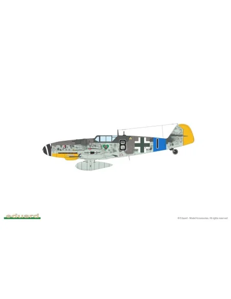 Bf 109G-6, 1/72 - Eduard Plastic Kits 70159