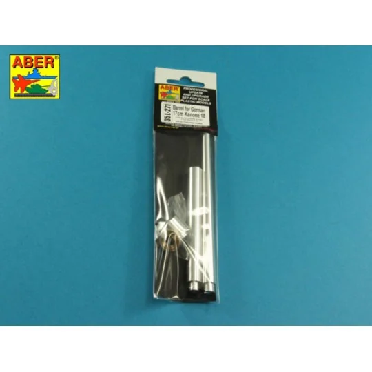 Barrel for German 17cm Kanone 18, 1/35 - Aber Models 35 L-271 Barrel for German 17cm Kanone 18, 1/35 - Aber Models 35 L-271