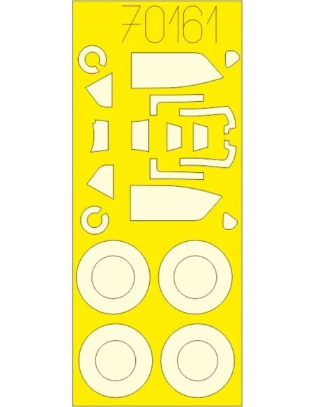 Bf 109G-14 EDUARD-PROFIPACK, 1/72 - Eduard Plastic Kits 70161