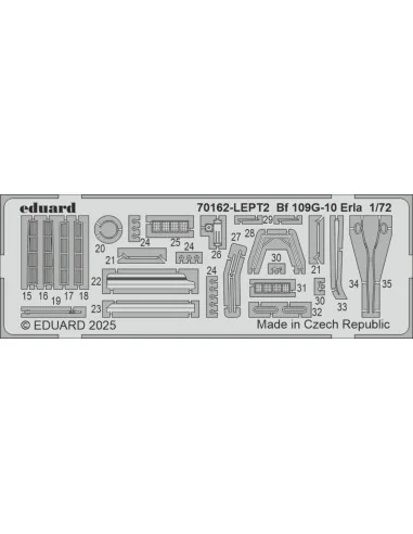 [NO_DESC] Bf 109G-10 ERLA EDUARD-PROFIPACK, 1/72 - Eduard Plastic K...