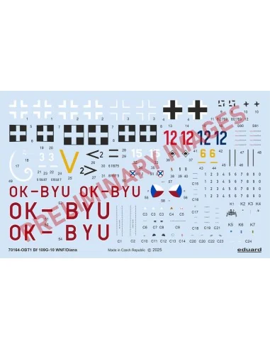 Bf 109G-10 WNF/Diana EDUARD-PROFIPACK, 1/72 - Eduard Plastic Kits 7...