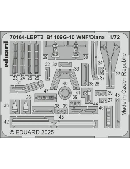 Bf 109G-10 WNF/Diana EDUARD-PROFIPACK, 1/72 - Eduard Plastic Kits 7...